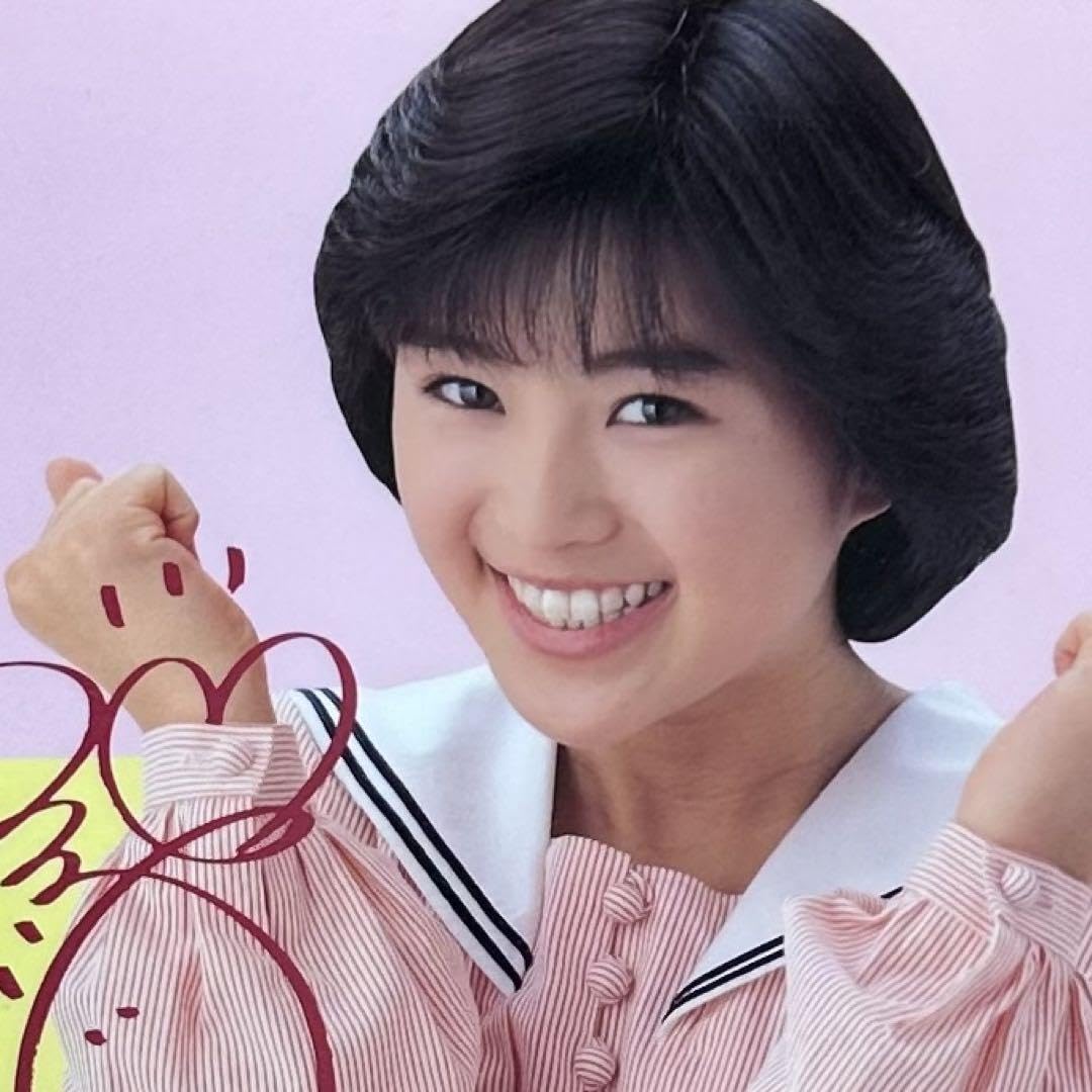 激レア　酒井法子さん　大型ポスター　非売品　カンコー学生服 ☆激レア☆酒井法子さん 大型ポスター 非売品 カンコー学生服